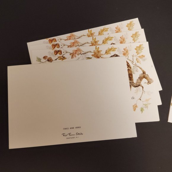 Greeting Cards 7 Red Farm Studio Owl and Verse - Picture 5 of 6